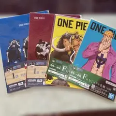 ワンピース　クリアファイルとビジュアル色紙