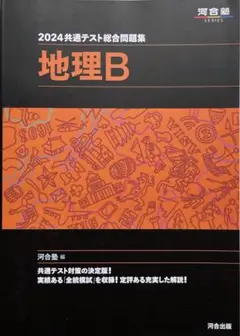 2024共通テスト総合問題集 地理B