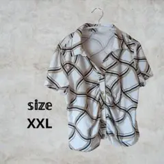 No Boundaries 幾何学模様 半袖 XXL