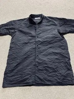 ISSEY MIYAKE バンドカラーシャツ　アシャ バイ エムディーエス