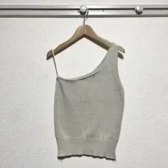 【美品】LOWRYS FARM(ローリーズファーム) ワンショルダータンクトップ