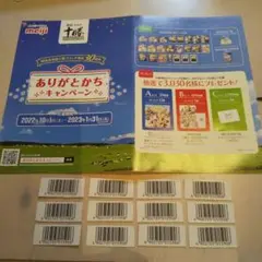 明治十勝☆ありがとかちキャンペーン☆応募封筒1枚☆バーコード12枚