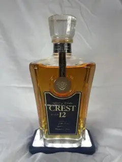【CREST 12】クレスト12年 未開封,キズ有,汚れ有 1990年代 古酒