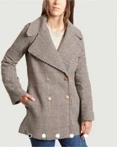 新品タグ付 定価85,320円 see by chloe チェックコート