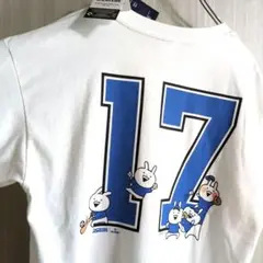MLB ドジャース　大谷翔平　背番号　うさぎゅーん　イラスト　tシャツL