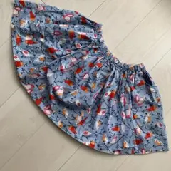 Petit Bateau プチバトー　スカート 小鳥　114cm