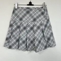 H&M チェック柄 スカート EUR32 レディース ミニ丈 カジュアル