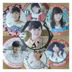 AKB48 岡田奈々 コースター 7枚セット
