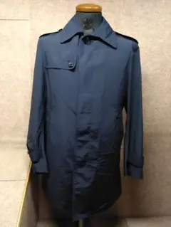 SHIPS シップス トレンチコート S ネイビー u3636c
