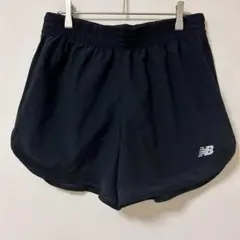 ニューバランス スポーツウェアドライ ハーフパンツ 黒　ブラック XL