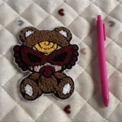 ヒスミニワッペン【大サイズ】 ヒステディ テディベア ヒステリックミニ モコモコ
