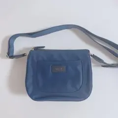 agnes b.VOYAGEネイビー ショルダーバッグ