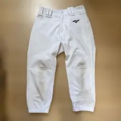 2,000円スタート Mizuno ユニフォームパンツ ホワイト Sサイズ