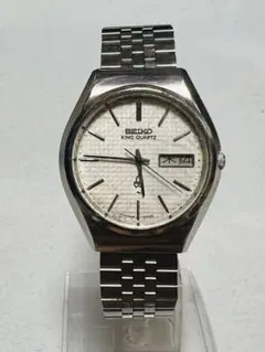 SEIKO KING QUARTZ 5856-8001電池新品　稼働品
