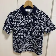 【大幅値下】激レアlacoste × Keith haring ポロシャツ 総柄