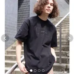 SEVEN BY SEVEN ボックスロゴ Tシャツ ブラック