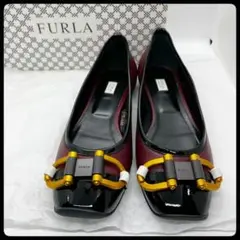 【FURLA】フルラ パンプス フラットシューズ バレーシューズ