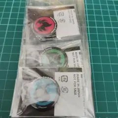 ポケモンカード　タイプ缶バッジ３個