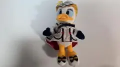 ディズニー　デイジーダック　ぬいぐるみバッジ　ぬいば