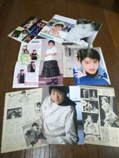 荻野目洋子さん　切り抜き