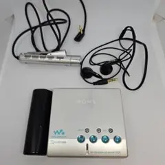 SONY MDウォークマン 純正スピーカー付属 MZ-E810SP 動作確認済 SONY MDウォークマン 純正スピーカー付属 MZ-E810SP RM-MC33EL
