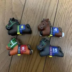 名馬伝説 フィギュア メジロマックイーン など　４点セット