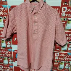 OVERTON チェック柄 半袖シャツ Mサイズ