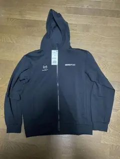 新品未使用、MOVESPORT ブラック フルジップパーカー