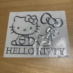 ハローキティ　エンブレムステッカー