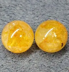 Y243　セール商品　ゴールデントパーズ　12ミリ