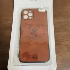 ❤️大特価❤️iPhone 12 Pro レザー風ケース 鹿のロゴ付き
