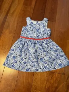 Cath Kids 花柄ノースリーブワンピース 1-2YRS