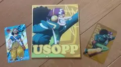 ワンピース ウソップ トレーディングカード 3枚セット