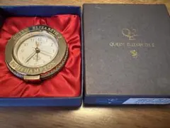 QUEENELIZABETH2 QE2-R14 4K金メッキ 置時