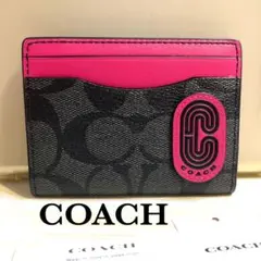 COACH コーチ カードケース ロゴ シグネチャー 新品 正規 ブランド 財布