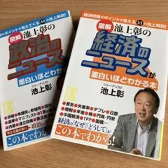 【文庫2冊セット】①「池上彰の経済のニュースが面白いほどわかる本」②「政治の‥」