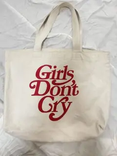 Girls Don't Cry トートバッグ 大きめ キーホルダー付き Amazon.co.jp: Girls Don't Cry ガールズドントクライトート