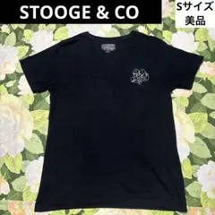 美品【値下げOK】STOOGE & CO Tシャツ S 黒、ブラック