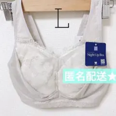ワコール ナイトアップブラ レーシィタイプ Lサイズ 限定色❤︎ライトグレー