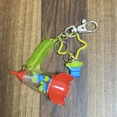 リトルグリーンメン　キーホルダー　ディズニー