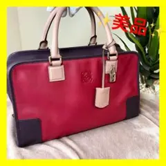 ✨美品✨ LOEWE ロエベ アマソナ アナグラム ハンドバッグ バッグ