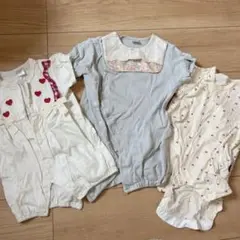 ３点セット　ベビー　ロンパース　カバーオール