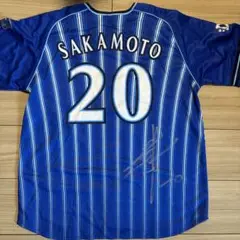 坂本裕哉　ビジターユニフォーム　サイン入り　Mサイズ