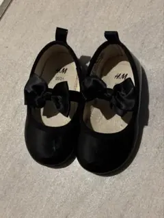 H&M ベビー　パンプス　ブラック　20/21