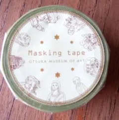 新品 名画 イラスト マスキングテープ イエロー 黄色 大塚国際 美術館