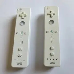 ☆新品同様☆ 任天堂Wii『Wiiリモコン 2個セット』※正規品 純正