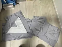 小紋 鹿の子柄(灰)