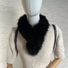 マフラー　毛皮