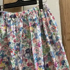 ハンドメイド　リバティ　タナローン　ワイドパンツ　キュロットパンツ　新品未使用