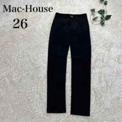 Mac-House マックハウス カジュアル コーデュロイパンツ ブラック 26